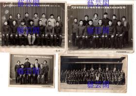 1960-70年代天津市民族乐器厂老照片5张合售，照片三种尺寸分别为14.5*11CM\10*7CM\15*8CM