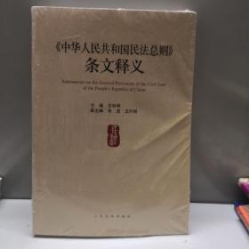 《中华人民共和国民法总则》条文释义  全新未拆封