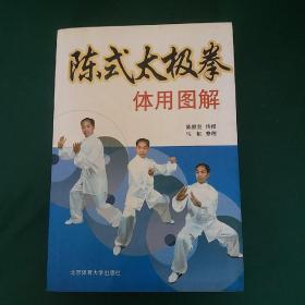 陈氏太极拳体用图解【2006年1版1印】厚本九品干净无涂画