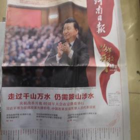 《河南日报》2018年12月19日，改革开放40年
