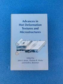 Advances in Hot DeformationTextures and Microstructures  (精装  英文原版)  热变形织构和微结构的研究进展