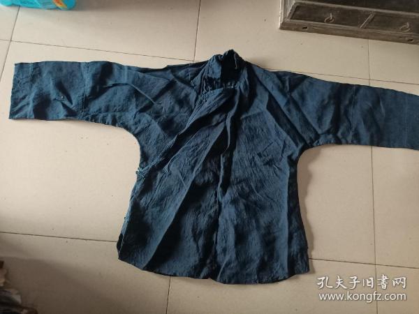 清代麻制衣服。132/68