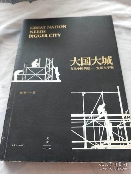 大国大城：当代中国的统一、发展与平衡