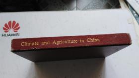 英文原版 Climate and Agriculture in China