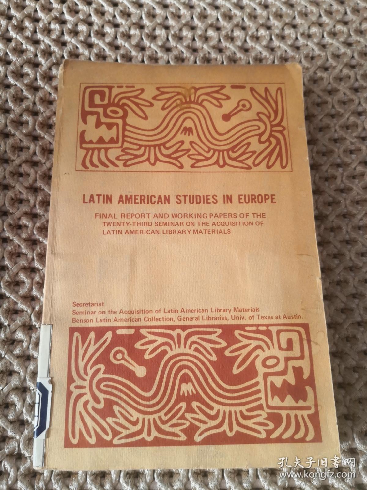 Latin american studies europe