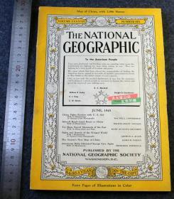 1945年6月号美国国家地理杂志，大量40年代甘肃四川青海影像以及山东泰山的专题报道, 二战中印公路通车等。。。