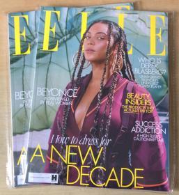 英国版 ELLE 2020年1月 女士时尚服饰潮流服装英文杂志