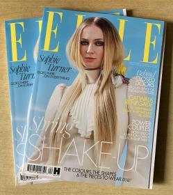 英国版 ELLE 2020年4月 女士时尚服饰潮流服装英文杂志