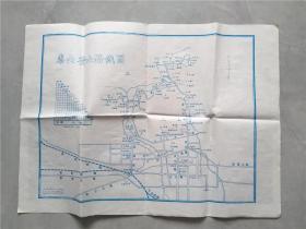 1985年泰山登山路线图