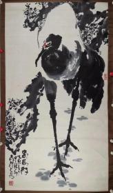 董森林     尺寸    149/83   镜片
 西安著各画家,国画大师石鲁的入室弟子。