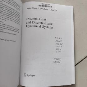 discrete-time and discrete-space dynsmical systems【16开硬精装英文原版，如图实物图】
