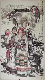 李毅     尺寸    179/90   软件
国画家，现为中国美协会员，中国民族画院理事，安徽省国画院副院长，文化部对外艺术交流中心国韵文华书画院人物画艺委会委员，中华慈善美术家。生于江苏，现居北京。师承中国著名画家冯远、，李宝峰、杜滋龄。