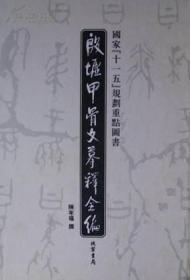 殷墟甲骨文摹释全编（16开精装 全十册 原箱装）