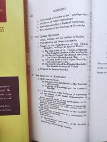 (国内现货，全新，保存良好)Ideology And Utopia : An Introduction to the Sociology of Knowledge  Karl Mannheim 意识形态与乌托邦 卡尔 曼海姆