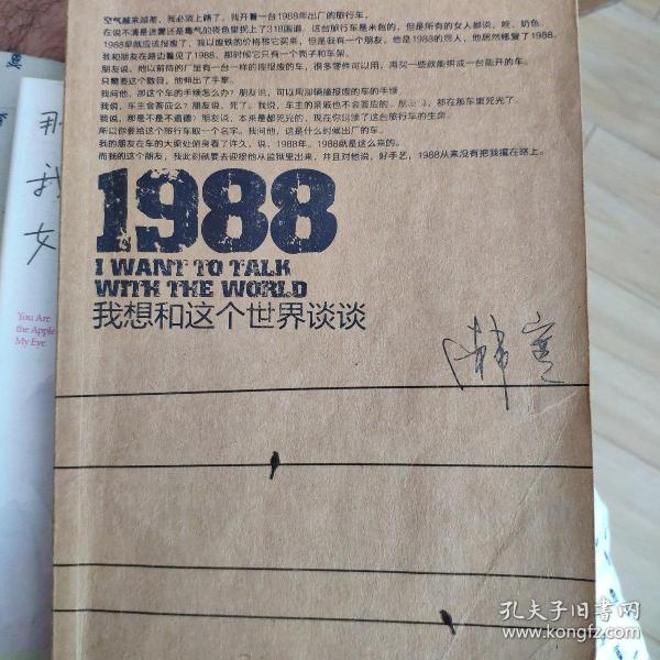 1988：我想和这个世界谈谈