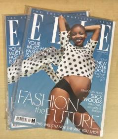 英国版 ELLE 2018年9月 女士时尚服饰潮流服装英文杂志