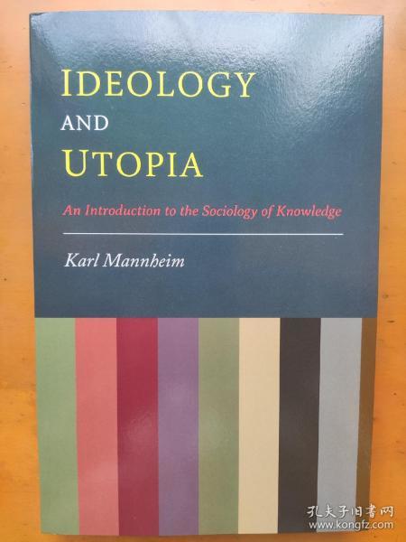 (国内现货，全新，保存良好)Ideology And Utopia : An Introduction to the Sociology of Knowledge  Karl Mannheim 意识形态与乌托邦 卡尔 曼海姆