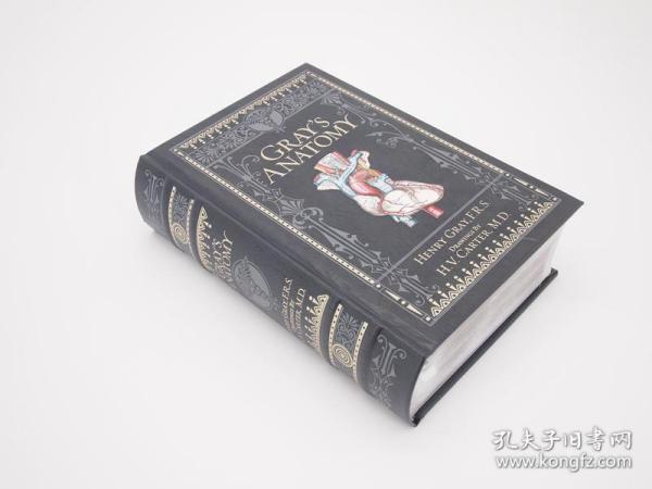 格雷解剖学图解 Gray's Anatomy (Barnes & Noble Collectible Classics: Omnibus Edition)  皮面精装珍藏版