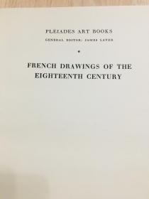 French Drawings of the Eighteenth Century, Denys Sutton 带书衣 画册 28*22cm