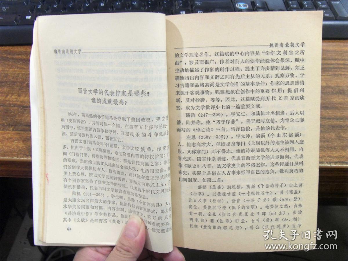 中小学生中国古代文学手册