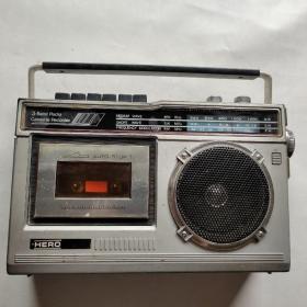 hero　录音机　收音机　怀旧道具