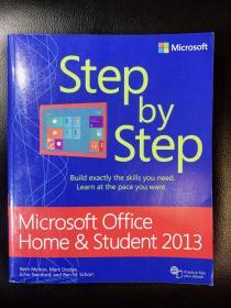 Microsoft Office Home and Student 2013 Step by Step Paperback