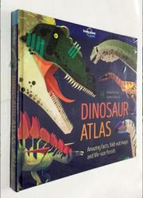 Lonely Planet Kids,Dinosaur Atlas  孤独星球的孩子，恐龙图集  精装未拆封