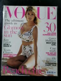 VOGUE UK 时尚杂志 2014年6月 英文版