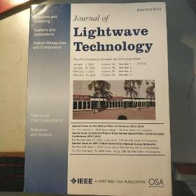 Journal of Lightwave Technology（Vol.38,Nos.1-4,January1-February 15,2020）