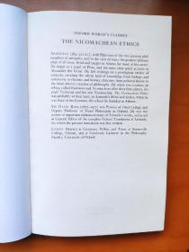 The Nicomachean Ethics  Aristotle 尼各马可伦理学（又名：宜高迈伦理学）亚里士多德