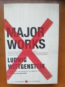 Major Works: Selected Philosophical Writings Ludwig Wittgenstein 维特根斯坦 作品集 包括： 《逻辑哲学论》 《哲学研究》《论确实性》及两本笔记