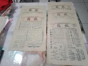 1960年3月20日晋南区企业财务成本管理工作跃进誓师大会【开幕词/简报】8开5张合售