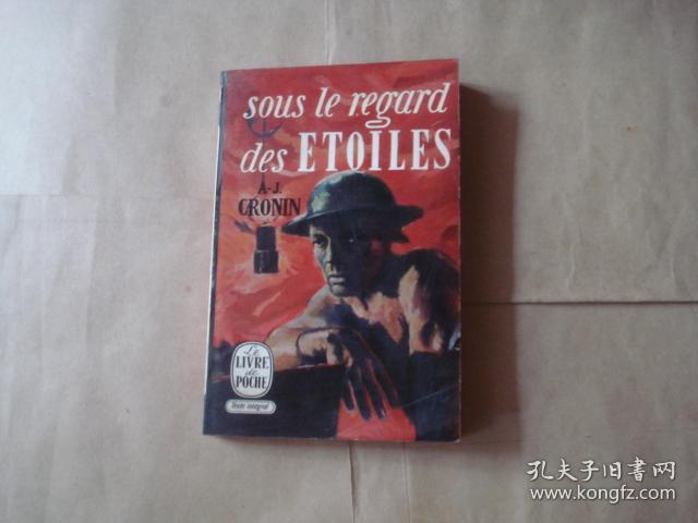【法文原版】A-J.CRONIN·sous le regard  des etoiles