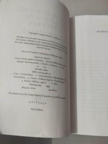 《CRIME AND THE POLITICS OF HYSTERIA 》DAVID C.ANDERSON  英文原版精装毛边本