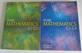 PURE MATHEMATICS C1 C2 C3 C4（两本合售）英文原版