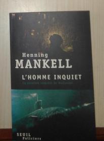 法文原版 L'homme Inquiet by Henning Mankell 著