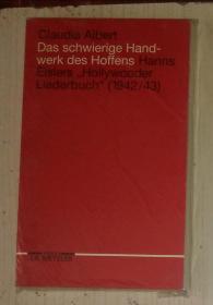 德文原版 Das Schwierige Handwerk des Hoffens by Claudia Albert 著