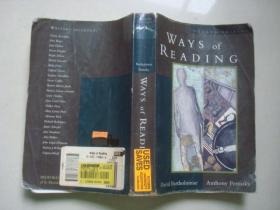 WAYS OF READING 【An Anthology for Writers】(4TH EDITION ).