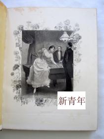 稀缺， 《 情调 》 Madeleine Lemaire 版画插图，  约1890年出版，