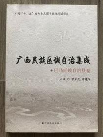 巴马瑶族自治县卷（广西“十二五”时期重点图书出版规划项目）