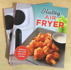 HEALTHY AIR FRYER 健康空气炸锅食谱 西餐烹饪技巧英文美食菜谱【精装本 192页】