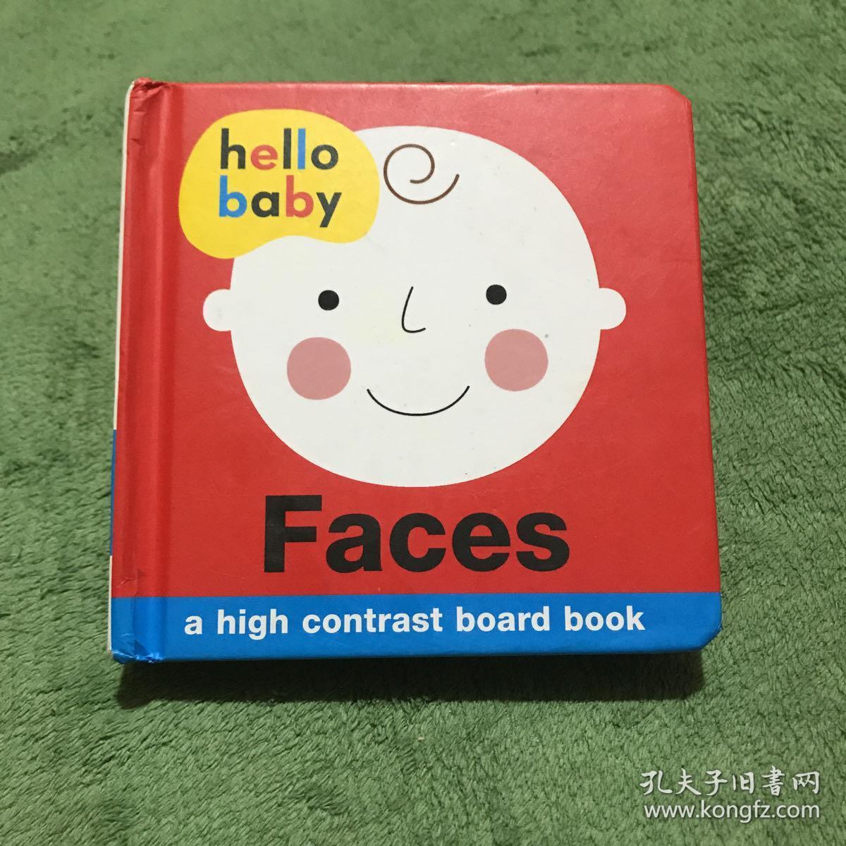 Faces(HelloBaby)Boardbook脸