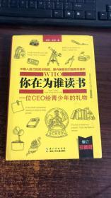 你在为谁读书：一位CEO给青少年的礼物 （以实际拍图为准）