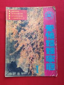 期刊杂志《爱情婚姻家庭》创刊号1985年2月10日第1期（湖南文艺出版社）