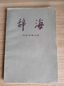 辞海（文化体育分册）