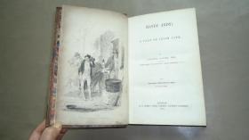 1851年 SAMUEL LOVER - HANDY ANDY: A TALE OF IRISH LIFE 《快手安迪：爱尔兰风俗画卷》极珍贵初版本 3/4小牛犊皮精装 绝美原品钢版画