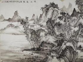 张万峰    尺寸   138/68  软件
（1957.8—）北京人。擅长中国画。曾在北京画院、中国美术学院中国画山水班进修。1997年—1999年，就读于中国美术学院国画系；2003年，就读于中国艺术研究院博士课程讲习班；曾就读于中国画研究院龙瑞山水工作室。为中国美术家协会会员、国家二级美术师、廊坊市美协副主席兼秘书长、廊坊画院副院长。