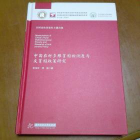 中国农村多维贫困的测度与反贫困政策研究