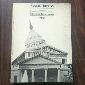 readings in America government  74/75