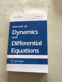 JOURNAL OF DYNAMICS AND DIFFERENTIAL EQUATIONS动力学和微分方程杂志